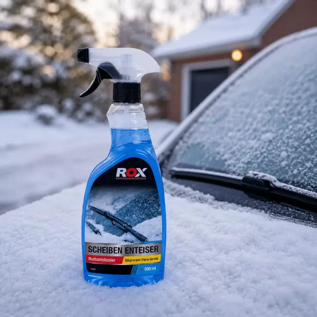 ROX Ruitenontdooier Spray 500 ml Snel IJsvrij