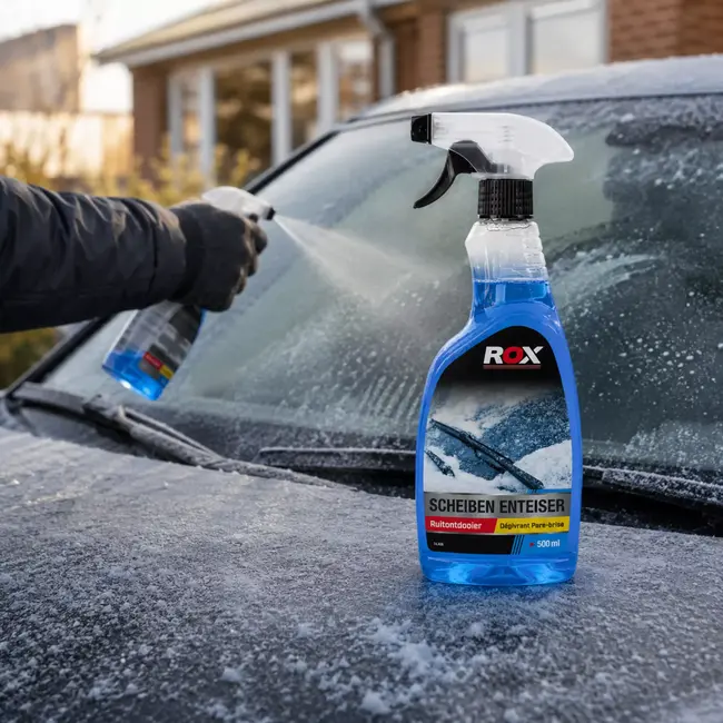 ROX Ruitenontdooier Spray 500 ml Snel IJsvrij
