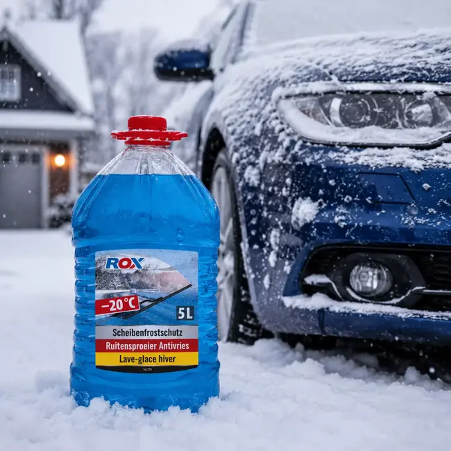 ROX Winter Ruitensproeiervloeistof 5 Liter Kant-en-klaar -20 °C