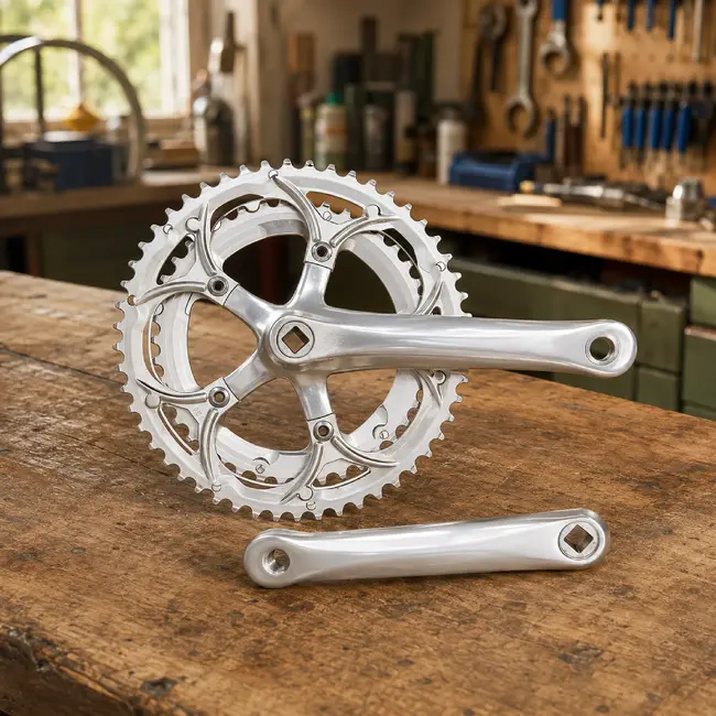 Falkx Race crankstel 52/42T 170 mm aluminium zilver 9-speed