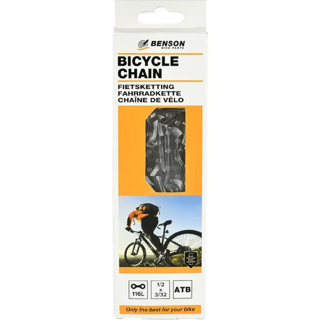 Benson Fietsketting ATB - 6-7-8 Speed - 116 schakels - Duurzaam - Snelle montage