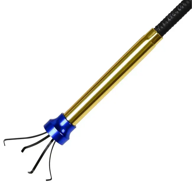 Hofftech 2-in-1 pick-up tool - aluminium - magneet - 700 mm - grijptangen