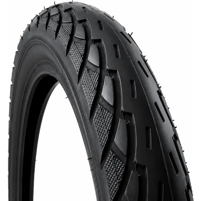 Deli tire Kinderfiets buitenband - 12½x2¼ - Zwart - ETRTO 62-203 - Veiligheid en grip