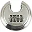 Stahlex Discus slot met cijferslot - RVS - Ø 70 mm - Weersbestendig - Sleutelloos