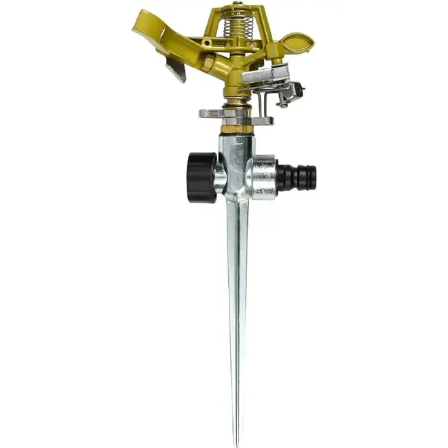Benson Sectorsproeier metaal - Instelbare hoek 30°-360° - Bereik 6-20 meter - Efficiënte tuinirrigatie