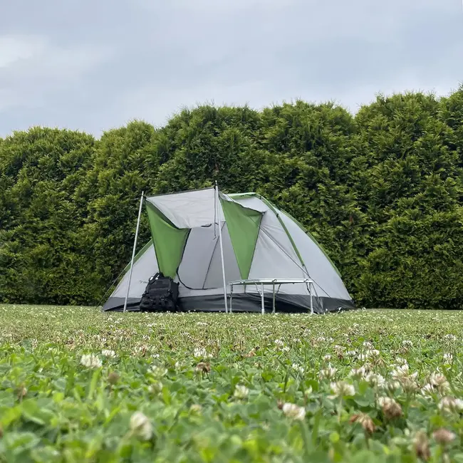 Trizand 4-Persoons Toeristentent "MONTANA" met Waterdichte Bescherming en Dakje