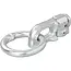 ProPlus Dubbele stud fitting voor bindrail - Ø 45 mm ring - 62 x 27 x 18,5 mm - Breeklast 2.700 kg