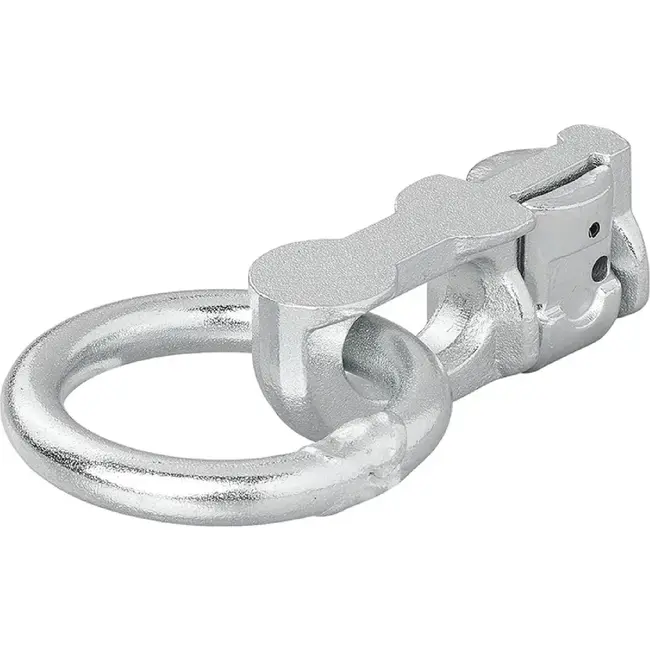 ProPlus Dubbele stud fitting voor bindrail - Ø 45 mm ring - 62 x 27 x 18,5 mm