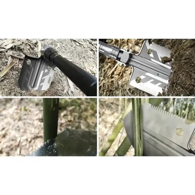 Trizand 16-in-1 Opvouwbare Schep - Multifunctioneel en Compact