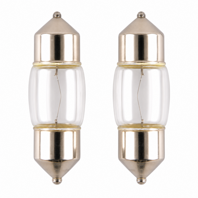 ProPlus Autolamp buislamp - 12V - 10W - SV8.5 - 11x30 mm - 2 stuks