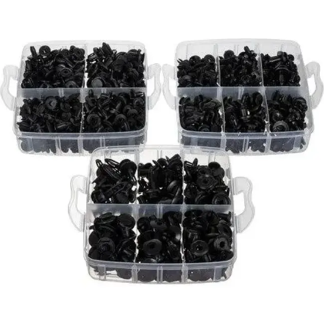 Xtrobb Auto Clips Set - 620 Stuks - Universele Bevestigingsclips met Verwijdertools