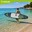 Trizand SUP-board 350 cm met verstelbare peddel, pomp, leash, telefoonhoesje en transportrugzak