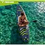 Trizand SUP-board 350 cm met verstelbare peddel, pomp, leash, telefoonhoesje en transportrugzak