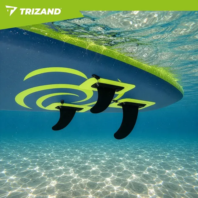 Trizand SUP-board 350 cm met verstelbare peddel, pomp, leash, telefoonhoesje en transportrugzak