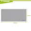 Trizand Microvezel handdoek 120 x 60 cm donkergrijs, lichtgewicht en sneldrogend met opberghoes
