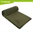 Trizand Microvezel handdoek 120 x 60 cm donkergroen voor sport, strand en reizen met opberghoes