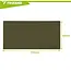 Trizand Microvezel handdoek 120 x 60 cm donkergroen voor sport, strand en reizen met opberghoes