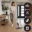 Zortiva Spraymop 300 ml met 3 wasbare microvezeldoeken en draaibare kop van 360° voor vloeren