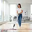 Zortiva Spraymop 300 ml met 3 wasbare microvezeldoeken en draaibare kop van 360° voor vloeren