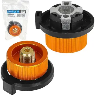 GEKO Adapter voor campinggaspatroon voor montage en reparatie