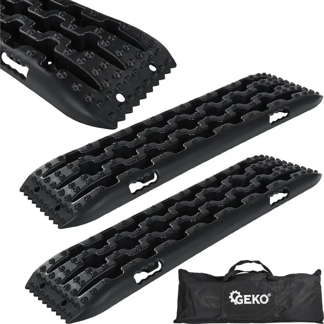 GEKO Offroad tractieplaten 10 ton 104 x 28 x 6 cm doelgericht