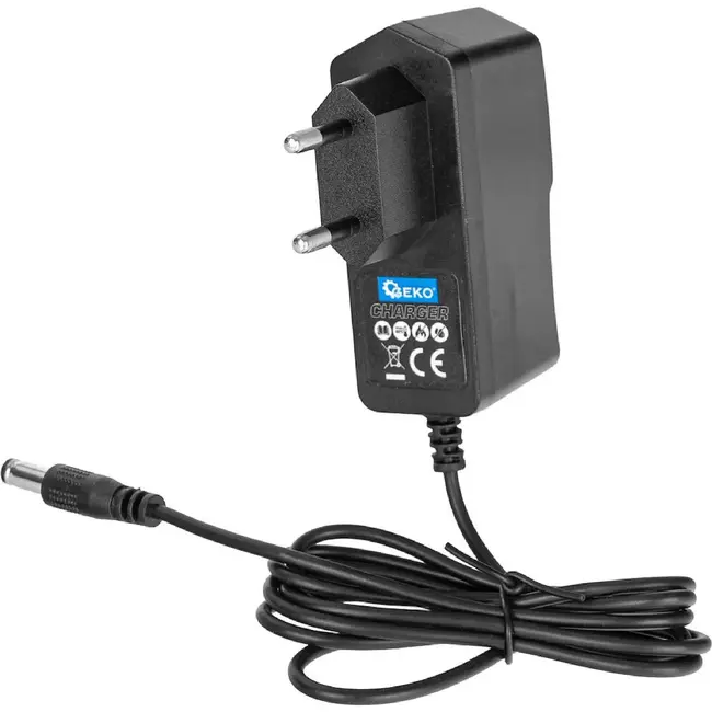 GEKO Accu mini haakse slijper 12 V 76 mm met twee accu's van 2,0 Ah