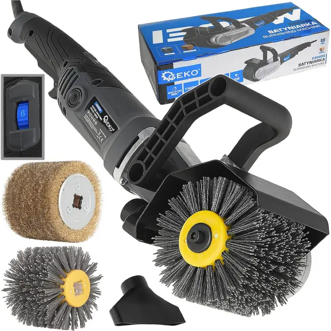 GEKO Satineermachine 1300 W met complete werkspecificaties praktisch