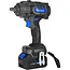 GEKO Accu slagmoersleutel 21 V 850 Nm met twee accu's van 4,0 Ah