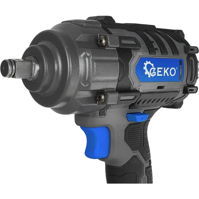GEKO Accu slagmoersleutel 21 V 850 Nm met twee accu's van 4,0 Ah