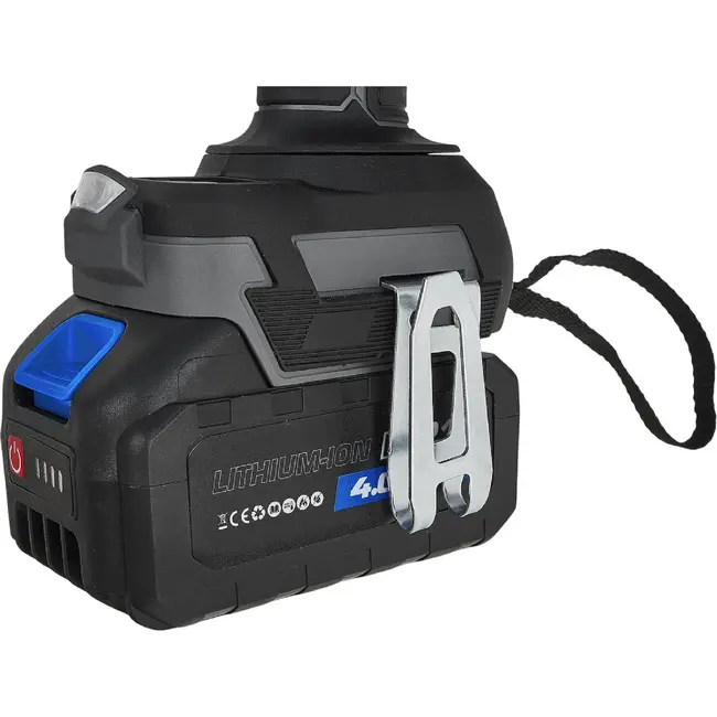 GEKO Accu slagmoersleutel 21 V 850 Nm met twee accu's van 4,0 Ah