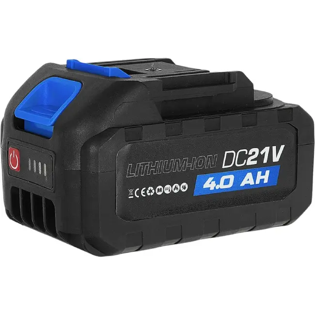 GEKO Accu slagmoersleutel 21 V 850 Nm met twee accu's van 4,0 Ah