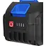GEKO Accu slagmoersleutel 21 V 850 Nm met twee accu's van 4,0 Ah