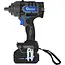 GEKO Accu slagmoersleutel 21 V 850 Nm met twee accu's van 4,0 Ah