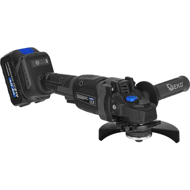 GEKO Accu haakse slijper 21 V 950 W met 2 accu's van 4,0 Ah praktisch
