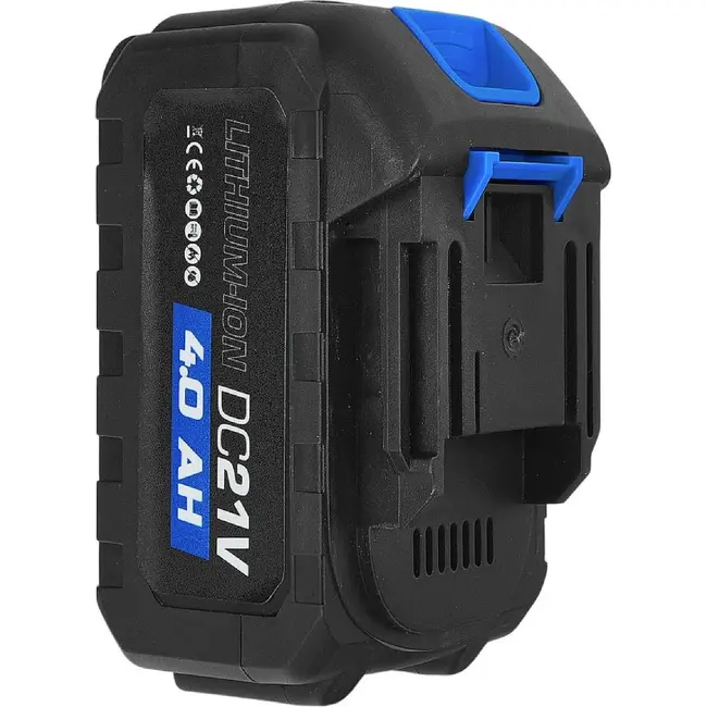 GEKO Accu haakse slijper 21 V 950 W met 2 accu's van 4,0 Ah praktisch