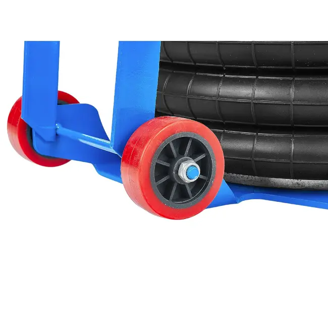 GEKO Ballonkrik 6 ton met 3 luchtbalgen en transportwielen voor voertuigen tot 6000 kg