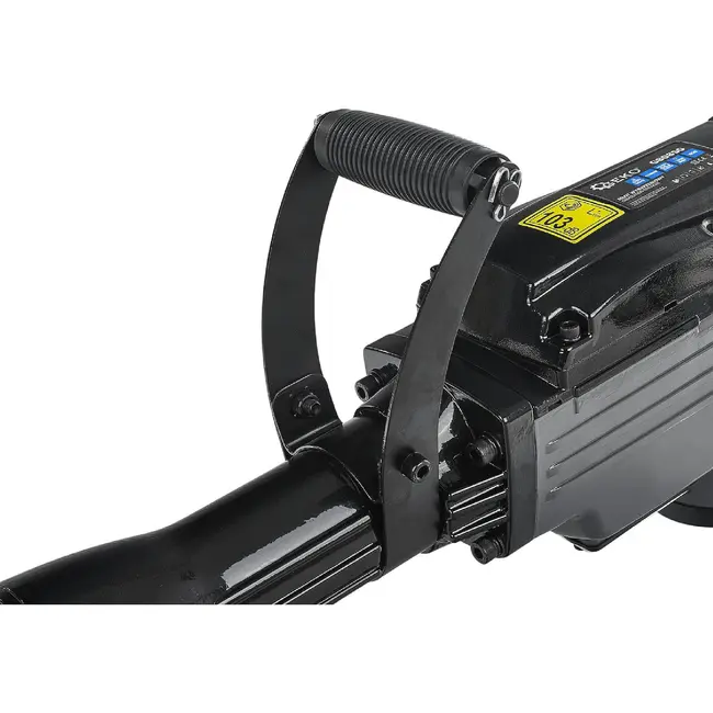 GEKO Sloophamer 45 J 1200 W met HEX opname, twee beitels, hulpgreep en opbergkoffer