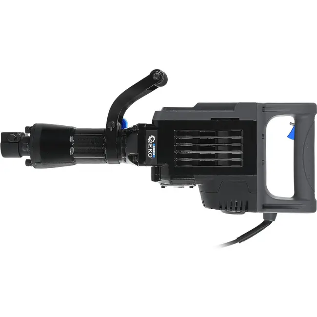 GEKO Sloophamer 70 J 1700 W met HEX 30 mm, twee beitels, hulpgreep en metalen koffer