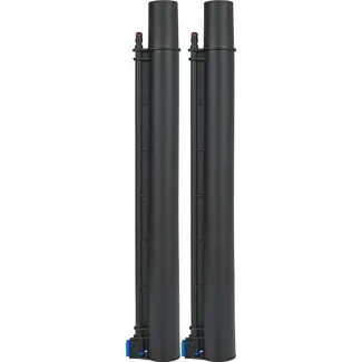 GEKO Zwarte 2-delige stofzuigerbuizenset voor G81087A en G81087B modellen