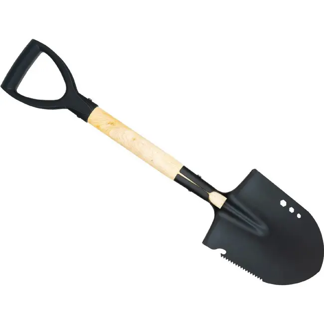 GEKO Schep met houten steel 70 cm met praktische maatvoering