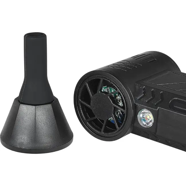 GEKO Compacte mini luchtblazer 7,4 V 4000 mAh met USB-C en led
