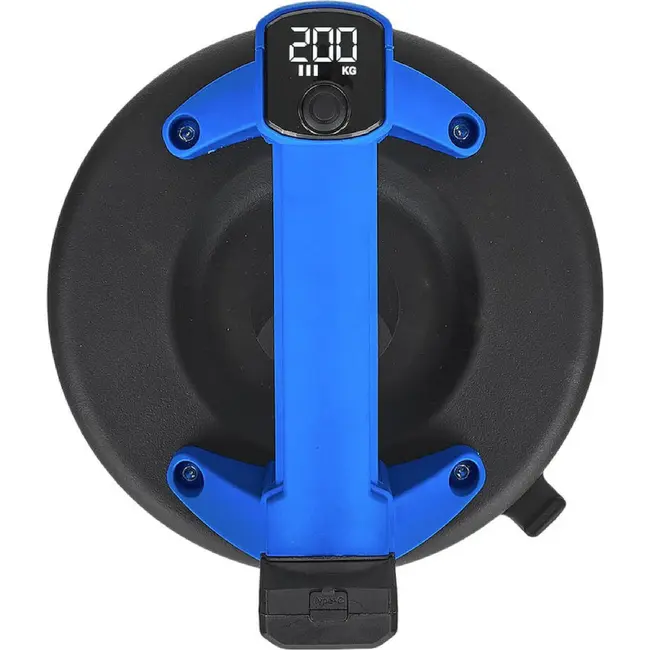 GEKO Accu vacuümzuignap 210 mm 200 kg met twee accu's van 2,0 Ah