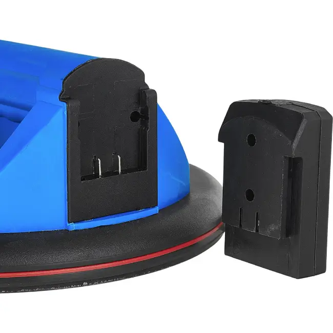 GEKO Accu vacuümzuignap 210 mm 200 kg met twee accu's van 2,0 Ah