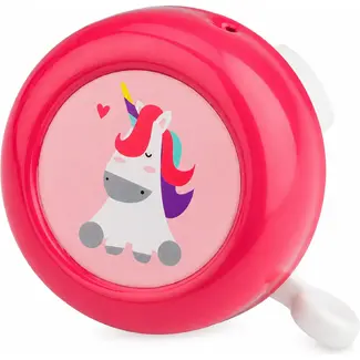 Pexkids Fietsbel voor kinderen - unicorn design - duurzaam en lichtgewicht - heldere klank