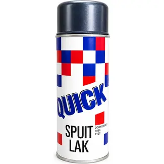 Quick Donkerblauw metallic lak - veelzijdig - 400 ml - voor diverse oppervlakken