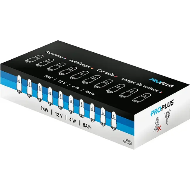 ProPlus Autolamp - 12V - 4W - BA9s fitting - Helder - Stadslicht