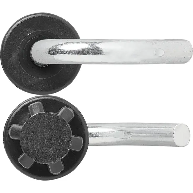 ProPlus Tentdop met ronde haak - metaal - Ø 19 mm - zwart - 4 stuks