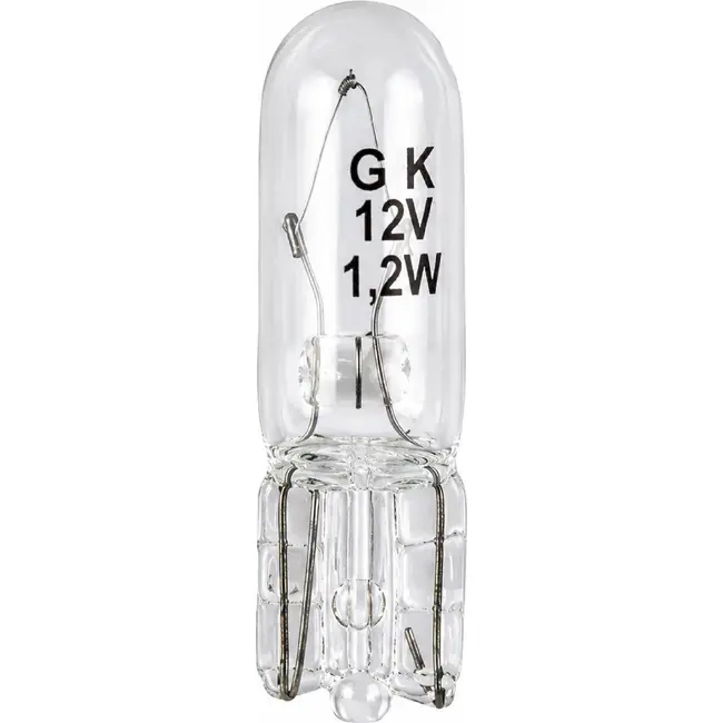 ProPlus Autolamp - 12V - 1.2W - T5 fitting - Wit licht