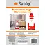 Ruhhy Badkamermat Kerstset - Vrolijke Kerstman Patroon - Veilig en Feestelijk
