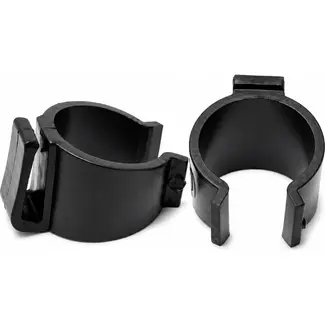 Hesling Jasbeschermer clip - 20mm - Oversized frames - Duurzaam - Zwart - Per stuk